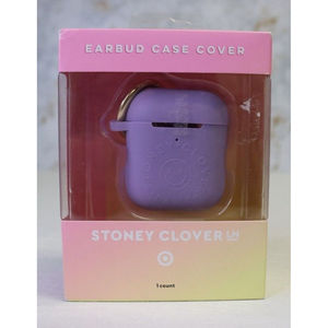 Stoney Clover Lane x Target Purple Silicone Earbud Airpod Case NIB